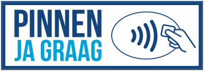 Primaloodgieter pinnen aan de deur. Pinnen, ja graag